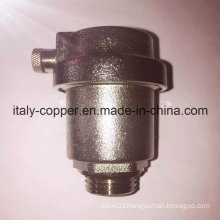 Nickel Plated Angle Type Air Vent Valve (IC-3038)